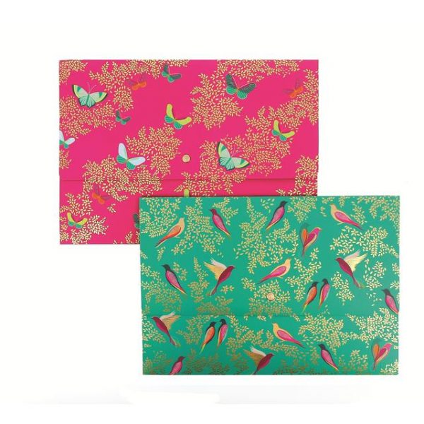 Sara Miller Birds & Butterflies Document Wallets -0