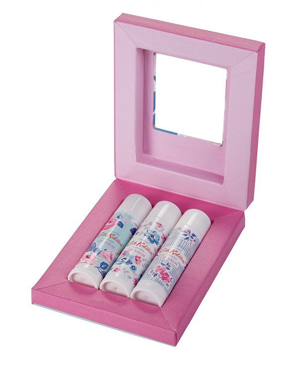 Cath Kidston Wild Rose & Quince Lip Balm Trio Set-0