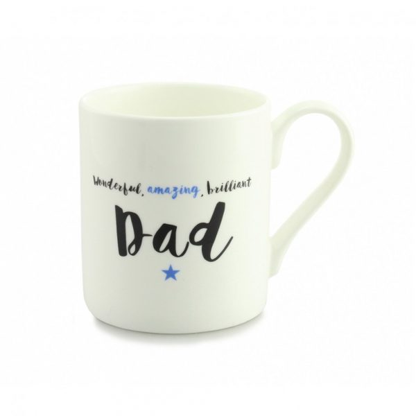 Always Sparkle Brilliant Dad Quite Big Mug-0