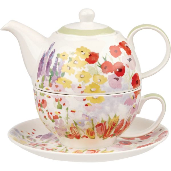 Collier Campbell Painted Garden Tea For One Set-0