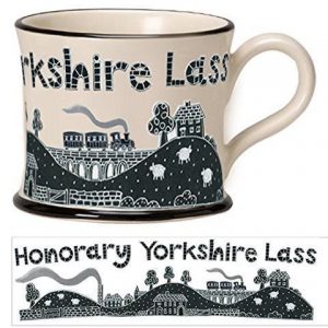 Moorland Pottery Honorary Yorkshire Lass Mug Gift Boxed-0