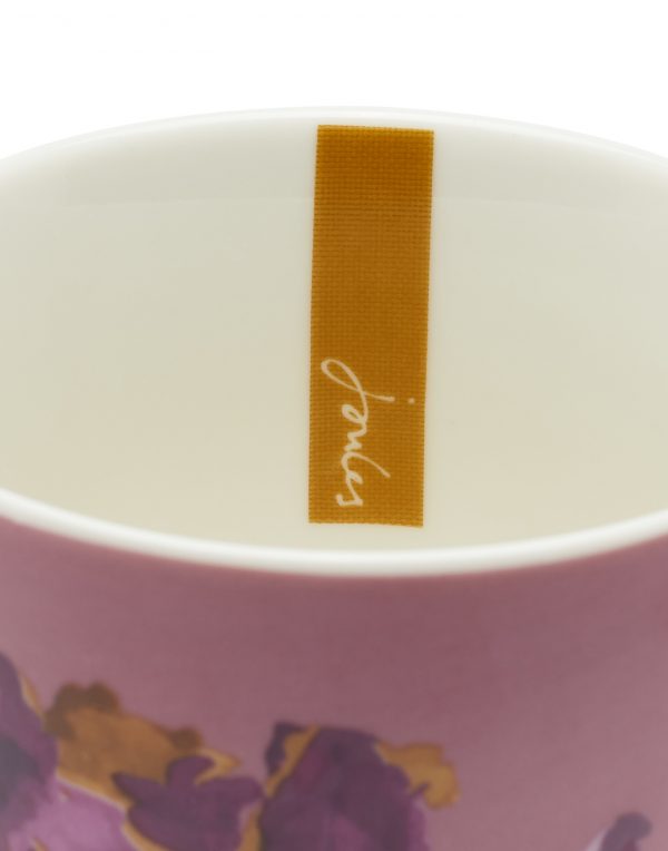 Joules Pink Floral Peony Mug, Gift Boxed-3536