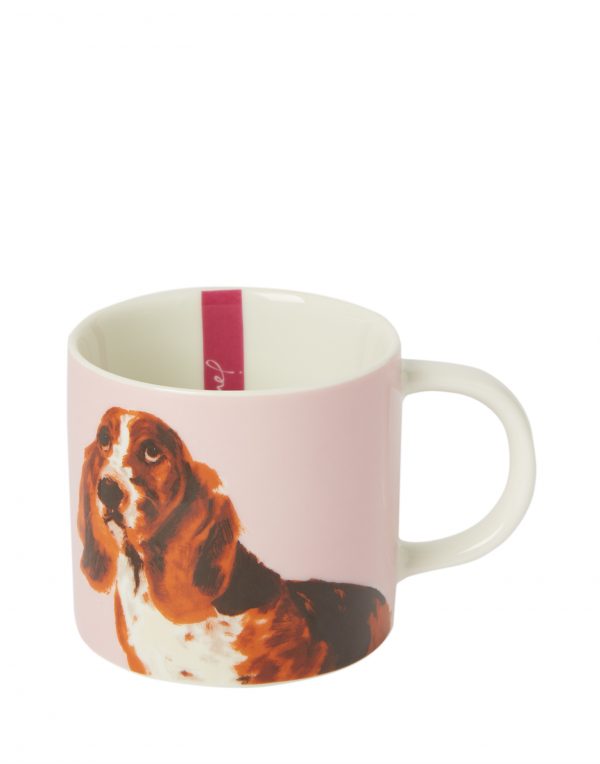 Joules Pawcasso Lilac Dog Mug, Gift Boxed-0