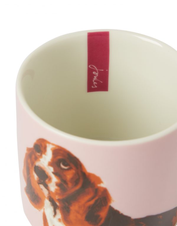 Joules Pawcasso Lilac Dog Mug, Gift Boxed-3556