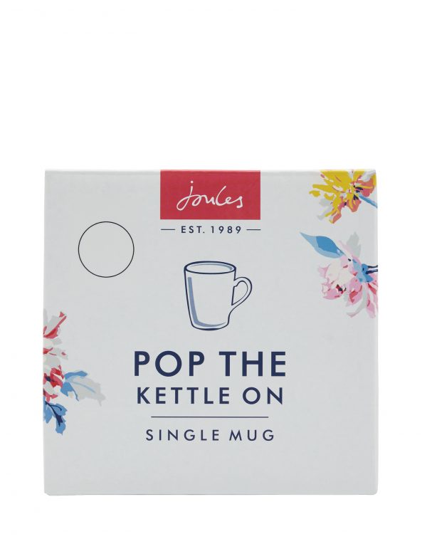 Joules Navy Floral Peony Mug, Gift Boxed-3528