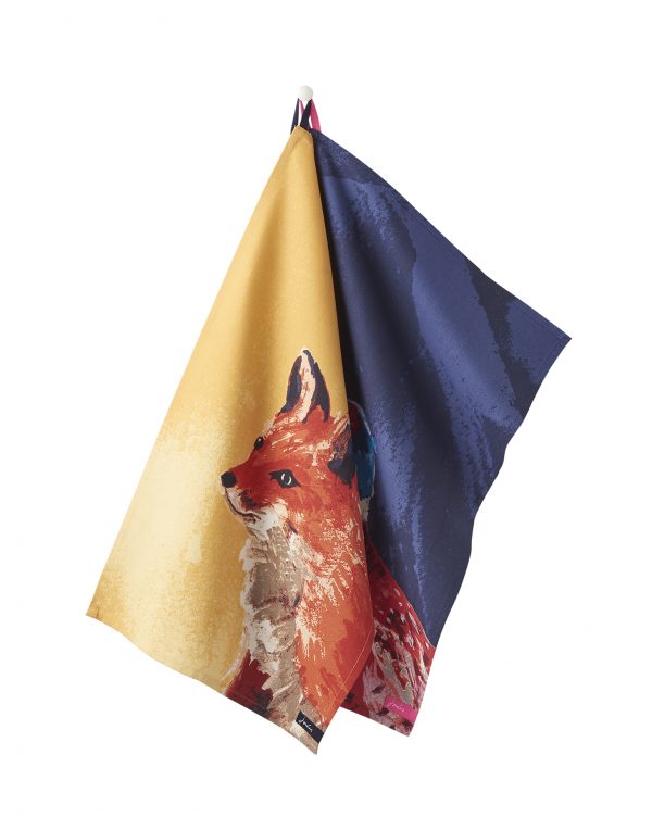 Joules Wild Thing Thea Set Of 2 Tea Towels - Fox & Pheasant-0