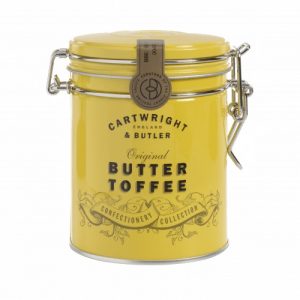 cartwright and butler toffee in tin