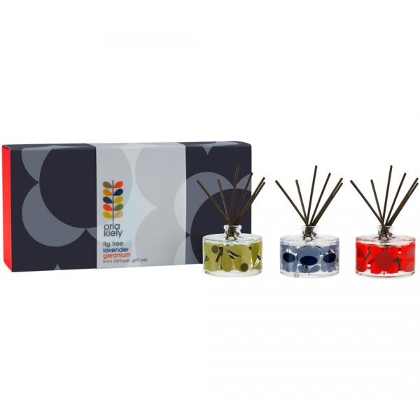 Orla Kiely Midnight Flower Diffuser Set -0