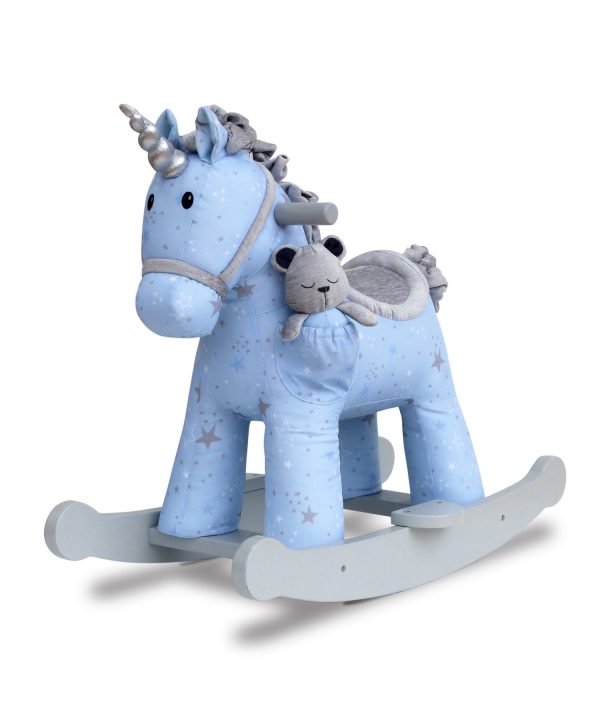 Little Bird Told Me Moonbeam & Rae Rocking Unicorn -0