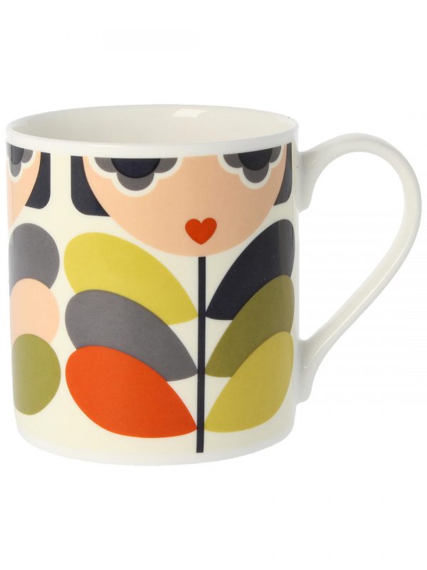 Orla Kiely Lady Stem Quite Big Mug -0