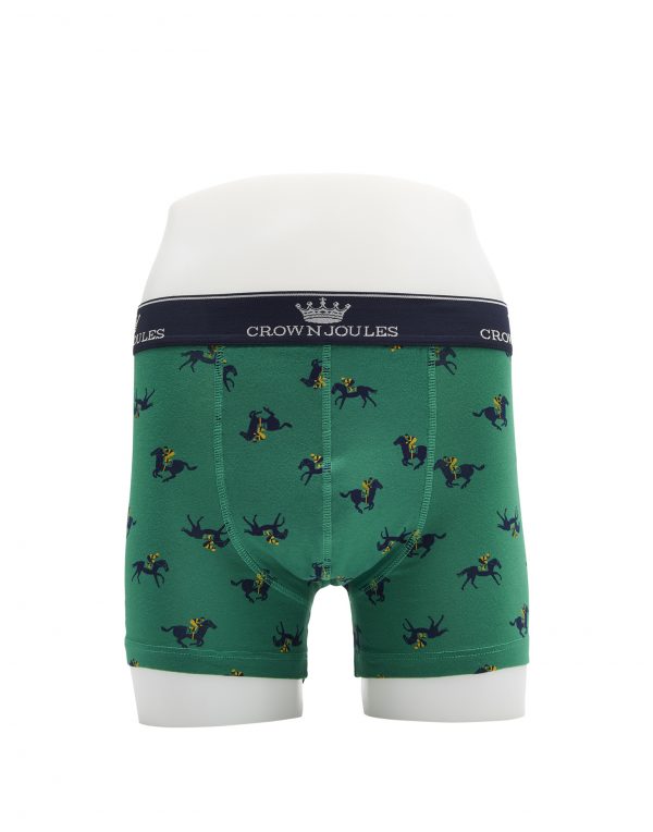 Joules Crown Joules Race Day Printed Boxers, 3 Pack-3055