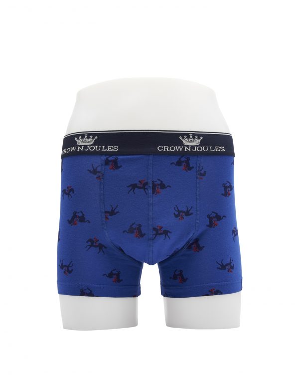 Joules Crown Joules Race Day Printed Boxers, 3 Pack-3058