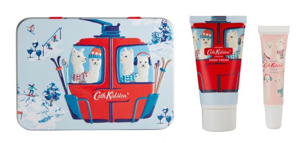 Cath Kidston Alpacas Hand & Lip Tin Gift Set-0