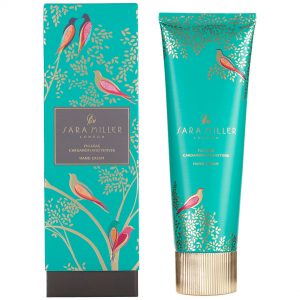 Sara Miller Fig Leaf Hand Cream, Green Birds-0