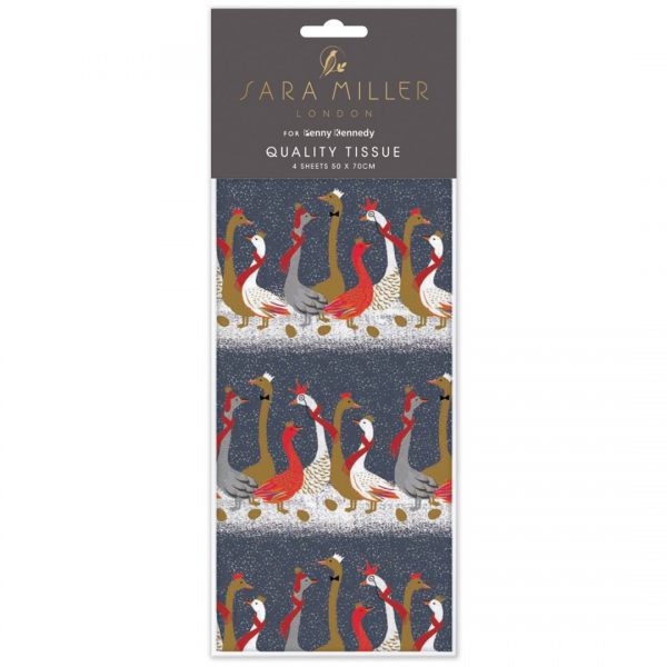 Sara Miller Geese Christmas Tissue Paper -0