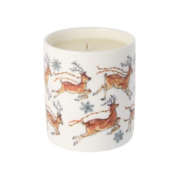 Madeleine Floyd Reindeer Candle, Fireside -0