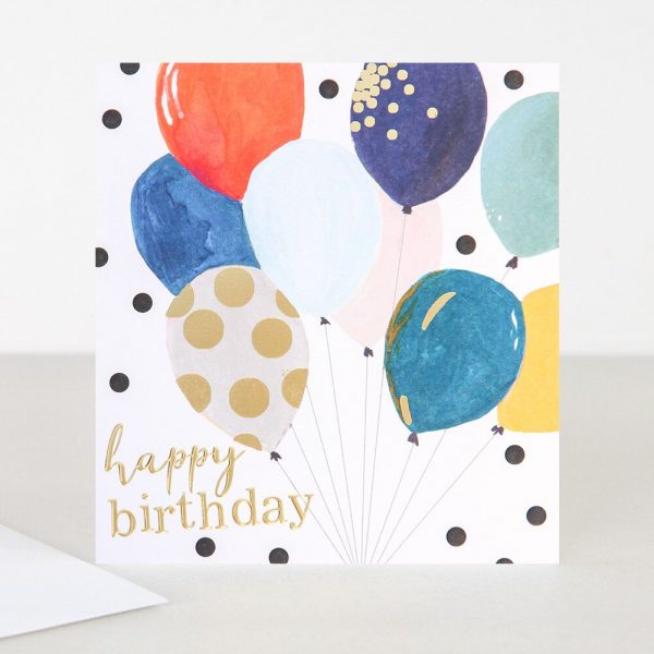 Caroline Gardner Bunch of Balloons Happy Birthday Card-0