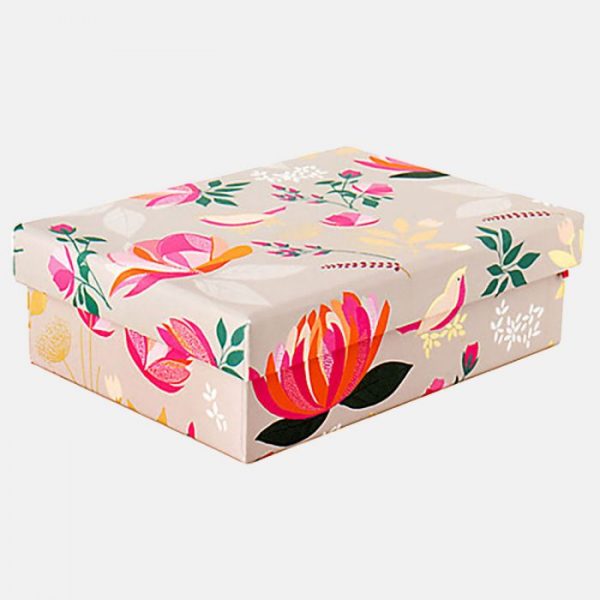 Sara Miller Peony Floral Small Gift Box-0