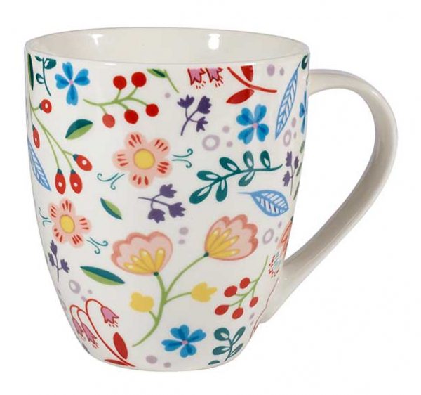 Spring Floral Crush Mug-0