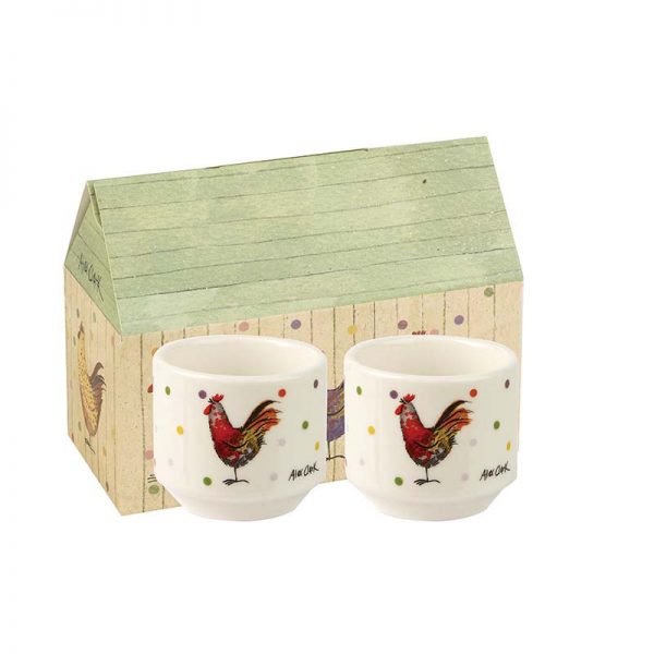 Alex Clark Rooster Stacking Egg Cups, Gift Boxed-0