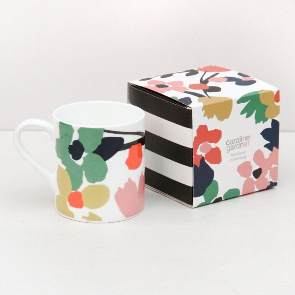 Caroline Gardner Floral Mug, Gift Boxed-0