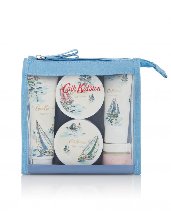 Cath Kidston Crisp Cotton Yachts Travel Set -0