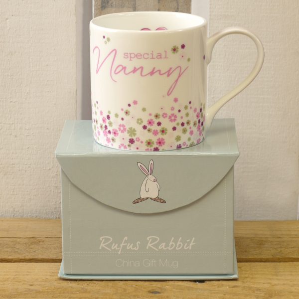 Rufus Rabbit Special Nanny Mug Gift Boxed-0
