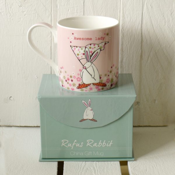 Rufus Rabbit Super Duper Sister Mug Gift Boxed-3368