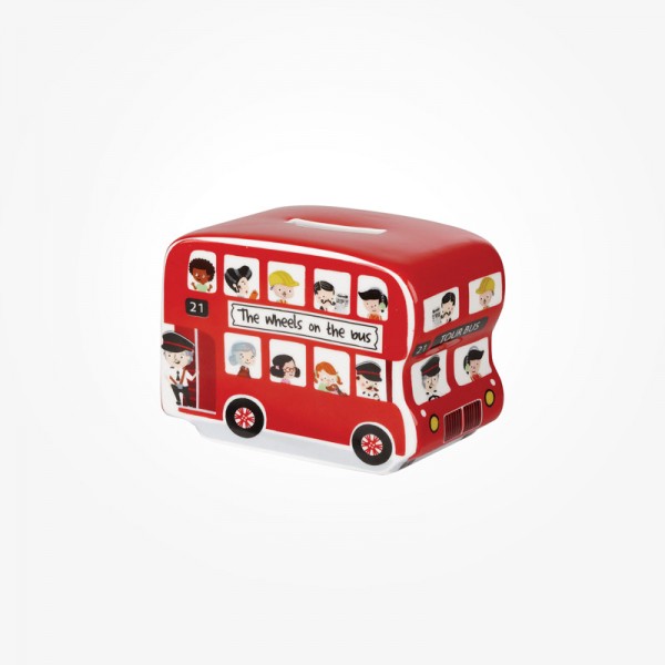 Little Rhymes Wheels On The Bus Money Box-0