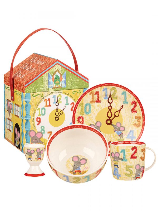 Little Rhymes Hickory Dickory Dock Breakfast Set -0