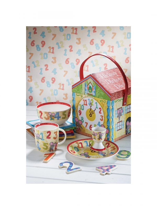 Little Rhymes Hickory Dickory Dock Breakfast Set -3381