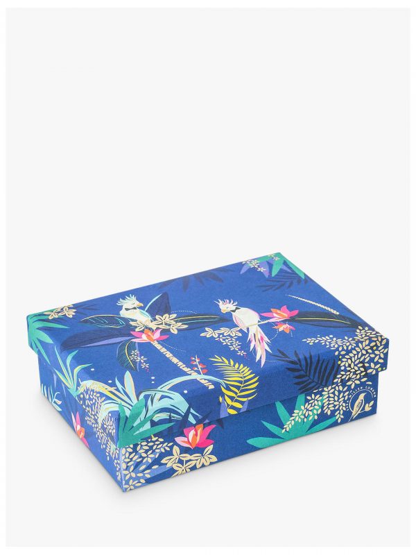 Sara Miller Tropical Cockatoo Small Gift Box -0