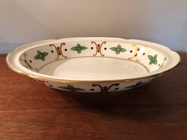 William Yeoward Giralda Open Oval Vegetable Dish - Made By Leeds Pottery-0