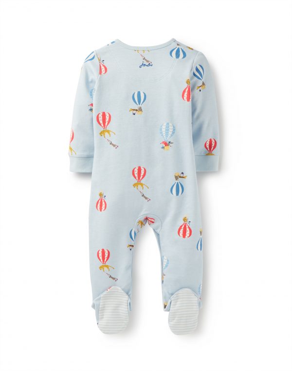 Joules Baby Boy Blue Balloons Babygrow -3493