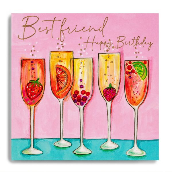 Janie Wilson Best Friend Happy Birthday Card-0