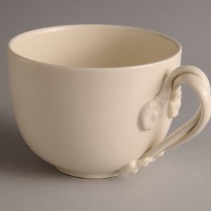 Hartley Greens Leeds Pottery Large Twisted Handle Tea Cup-0