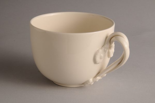 Hartley Greens Leeds Pottery Large Twisted Handle Tea Cup-0