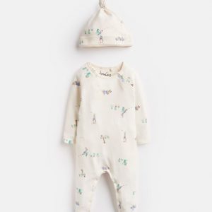 joules peter rabbit girl baby grow