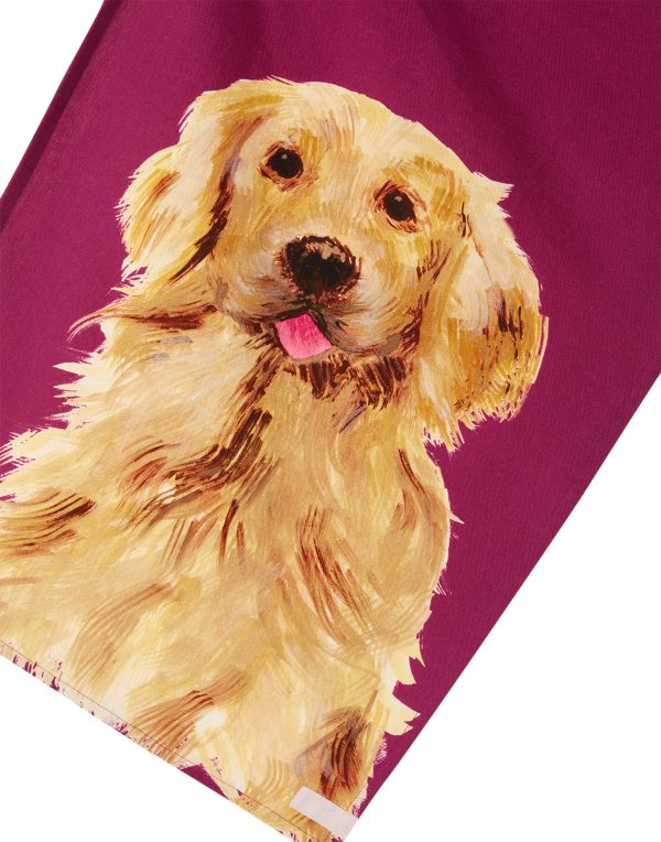 Joules Golden Retriever Dog Tea Towel, Pack of 2-3594