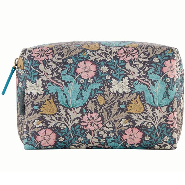 William Morris Pink Clay & Honeysuckle Large Wash Bag-3674