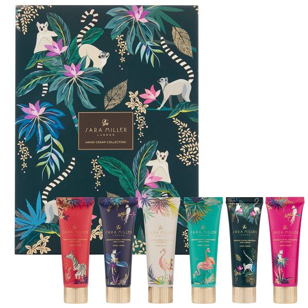 Sara Miller Tropical Hand Cream Collection, 6 Handcreams -0