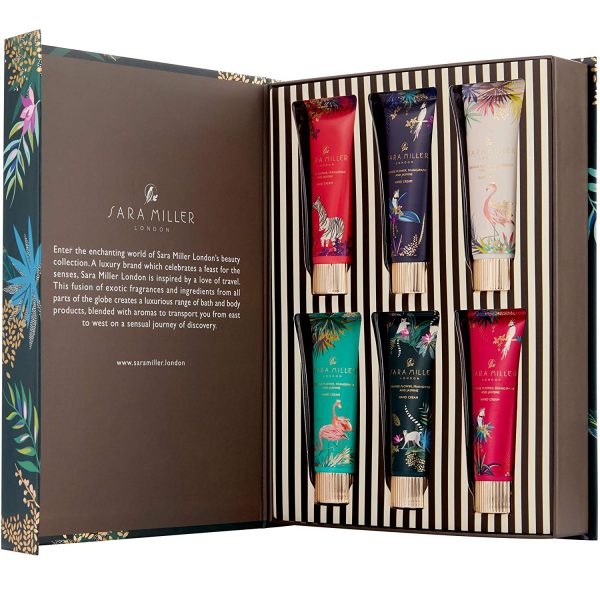 Sara Miller Tropical Hand Cream Collection, 6 Handcreams -3662