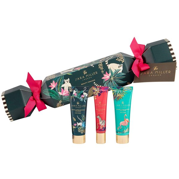 Sara Miller London Tahiti Beauty Cracker, 2 Hand Cream, 1 Lip Gloss-3657