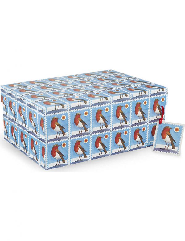 Emma Bridgewater Robin Stamp Large Gift Box -0