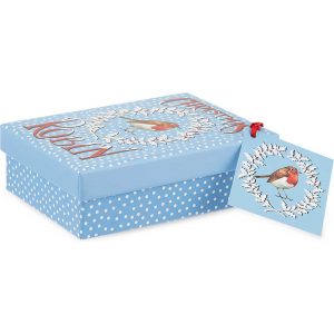 Emma Bridgewater Christmas Robin Small Gift Box -0