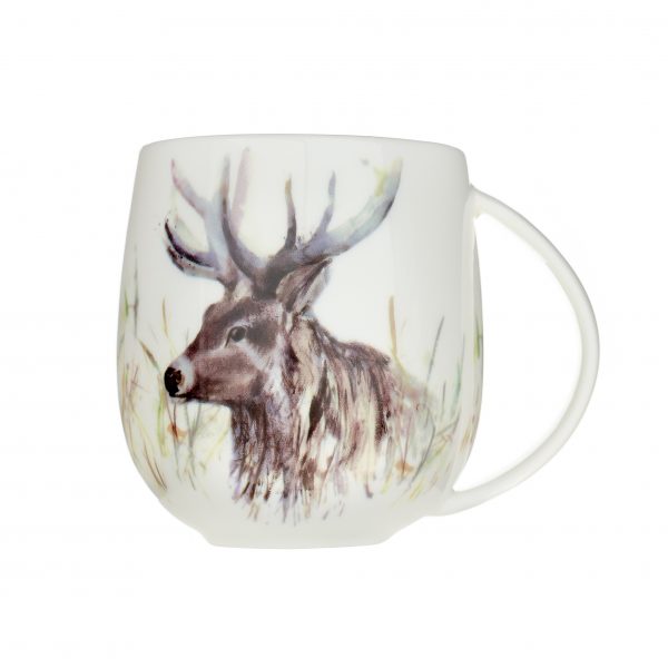 Voyage Fine Bone China Stag Mug, 430ml-0