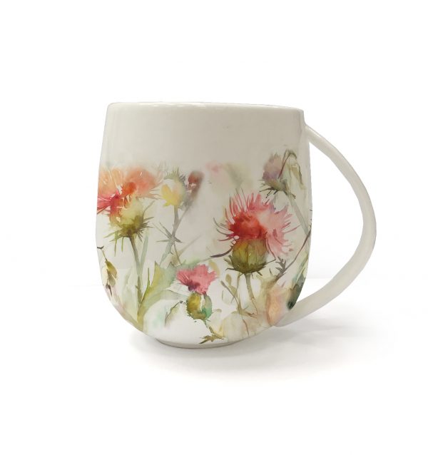 Voyage Fine Bone China Circiun Russet Mug, 430ml-0