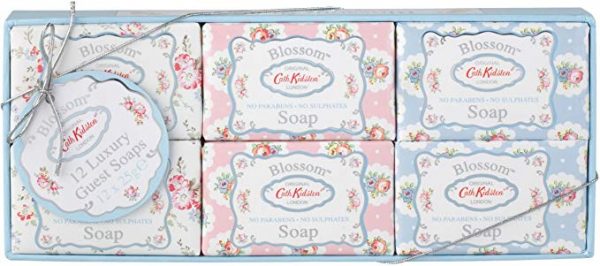 Cath Kidston Blossom Luxury Guest Soap Collection 12 x 25g -0
