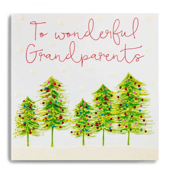 Janie Wilson Wonderful Grandparents Christmas Card-0