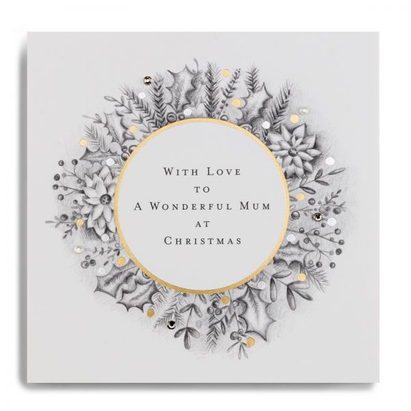 Janie Wilson Wonderful Mum Christmas Card-0